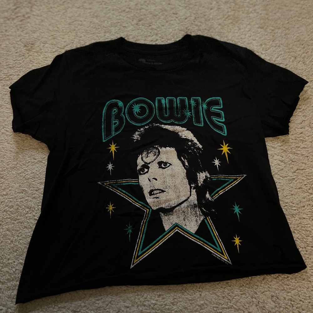 David Bowie Crop Top